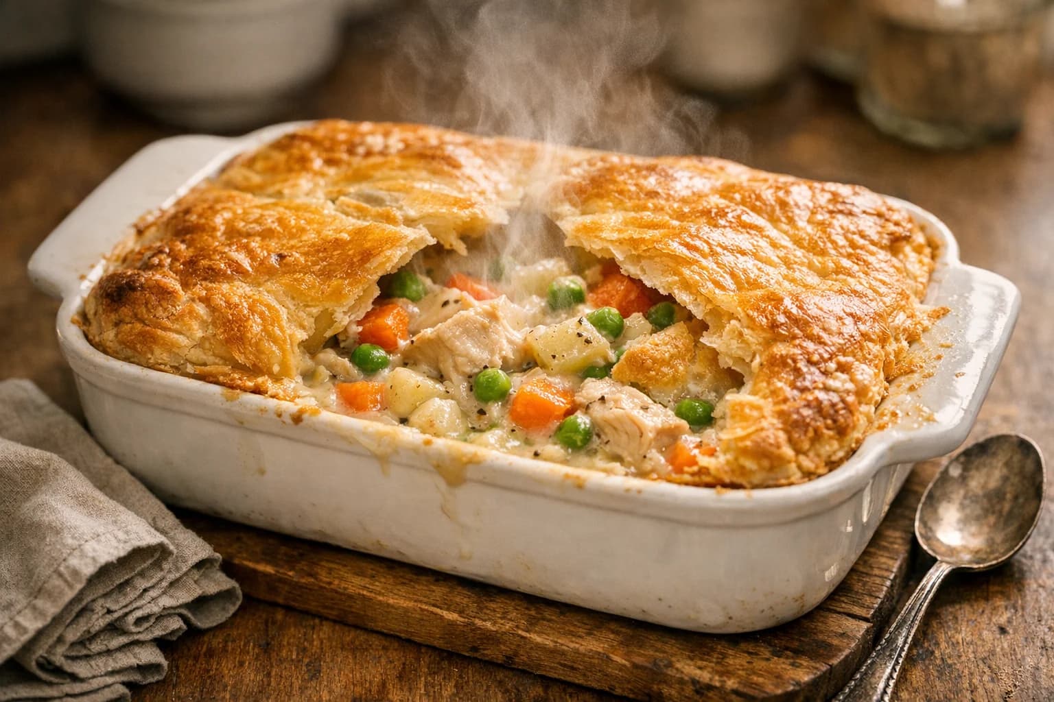 Weeknight dinner hero image for a food blog post